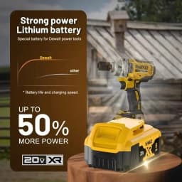 Dewalt 20V 6.0Ah Battery 5.0Ah Power Tool Replacement Battery Dewalt DCB206 DCB205 DCB1104 Charger Battery Bundle Available