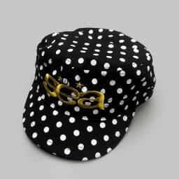 Color Block Embroidered Letters Rose Baseball Hats New Men Women Sunshade Street Versatile Polka Dot Fashion Niche Peaked Caps