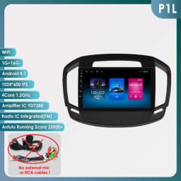 Hizpo 2 DIN Android 13 Car Radio For Buick Regal For Opel Insignia 2014 - 2017 Multimedia Stereo Screen Carplay 7862 AutoRadio