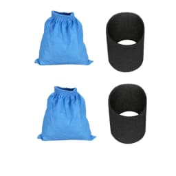 For Karcher MV1 WD1 WD2 WD3 NT Series Textile Filter Bag And Filter Elements, Vacuum Cleaner Filter Bag Parts Filter Replacement