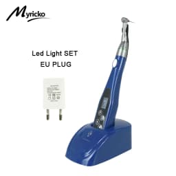 Dental Wireless Endo Motor with LED Lamp 16:1 Standard Contra Angle Handpiece Endodontic Instrument Dentist Teaching Model