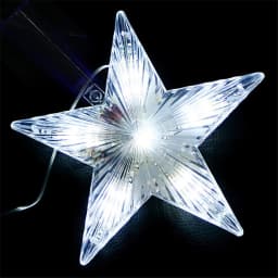 220V EU Plug Christmas Tree Top Star Fairy String Lights LED Christmas Star Garland Light for Wedding Party Garden Holiday Decor