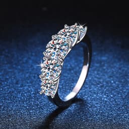 100% Original 925 Sterling Silver Rings Luxury 3.6ct Zirconia Diamant Rings for Women Proposal Wedding Band Gift Jewelry