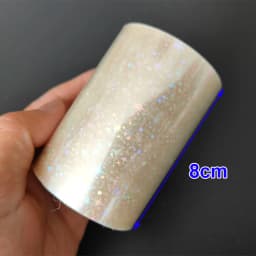Holographic Foil Plain Transparent Foil Hot Stamping On Paper or Plastic 8cm X 120m/Lot DIY Package Box