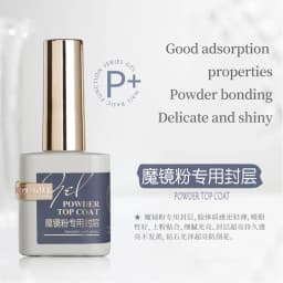 OUBOLI Super Diamond Base Coat UV Gel 15ml No Wipe Shiny Top Coat Clear Watercolor Soak Off UV LED Nail Gel Polish Function Gel