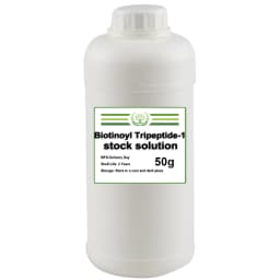 Hot Selling Biotinoyl Tripeptide-1 Stock Solution For Cosmetics And Skincare Products