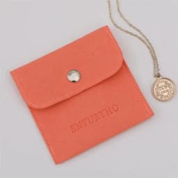 50 Personalized Logo Size Microfiber Jewelry Gift Pouch Velvet Snap Button Rings Earrings Packaging Organizer Wedding Favors Bag