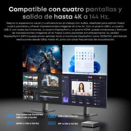 Chuwi Aubox Amd R7 8745Hs Mini Pc with Oculink 16Gb 512Gb Ssd Windows 11 4K 60Hz Display Wifi 6 Bt 5.1 Extend M.2 2t*2
