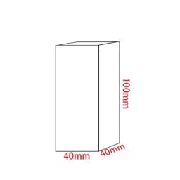Plexiglass Square Block Jewelry Display Stand Stamping Cosmetics Holder Photography Props Dolls Perfume Organizer Riser Case