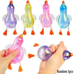 Roasted Duck Maltose Stress Relief Toy blind box Cute Colorful Bun Toy Slow Rising Fidget Toy for Adults Anti-Anxiety Gifts
