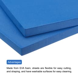 10pcs EVA Foam Sheets Foam Paper Thickness 6/10/13mm Sound-Absorbing Noise Spone Foam Craft for DIY Projects Handmade Making