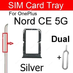 Sim Card Tray Holder For Oneplus OnePlus Nord 2 Nord N10 N20 N100 N200 N300 Nord CE CE2 5G Dual SIM Card Replacement Parts