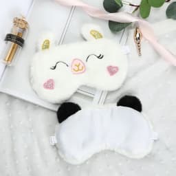Cute Plush Sleep Mask Big Eyes Plush Eye Mask Kids Cat Cute Eye Mask Travel Rest Sleep Plush Eyepatch Nap Health Eye Cover