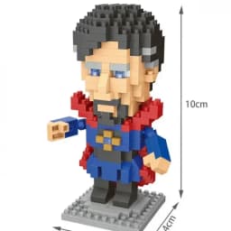 Hero Cartoon Micro Particle Building Blocks Children Assembly Toy Anime Action Figure Boy Girl Kid Gift Cute Toy Building Bricks