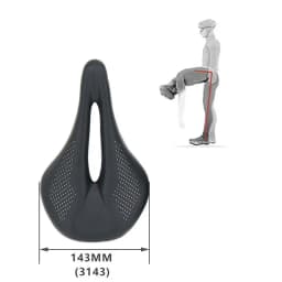 Carbon Saddle MTB/Road Bike Saddle Super Light Leather Carbon Cushions 7x9mm Racing Bicycle Seat 240*155MM