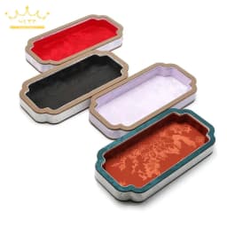 Retro Jewelry Display Tray Luxury Exquisite Ring Earring Organizer Pallet Bracelet Necklaces Jewelry Organizer Display Case