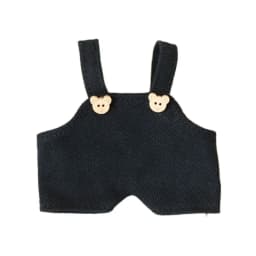 1PC 20cm Cotton Doll Clothes Jean Overalls Idol Dolls Pants 23cm Wallace Gromit Dog Clothes Dressing Game Accessories Toy Gift