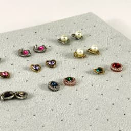 216 Holes Earrings Display Pad Studs Earrings Storage Jewelry Tray Inner Jewelry Box Insert Pad DIY Sponge Mat 33.5*22.5*1cm