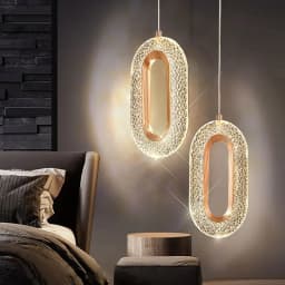 Ceiling Lighting LED Pendant Light, Long Line Living Room Background Wall Light, Study Pendant Light, Bedroom Indoor Lighting