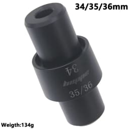 HEPPE Bike Front Fork Dust Seal Installation Tool for 32/34/35/36/38/40mm Fork Pipe Bike Fork Seal Installation Tool Dual Head