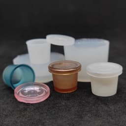 1Pc/1Set Dollhouse Miniature Tea Cup/Packaging Box Silicone Mold UV Epoxy Turnover Mold Doll Accessories Toy Scene Decoration