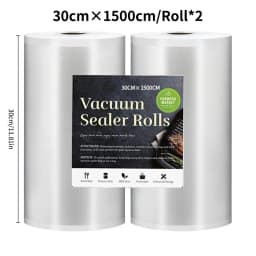 SaengQ Kitchen Food Vacuum Sealer Bag Sous Vide Storage Bags For Vacuum Packaging 12/15/20/25/30cm*1500cm/Rolls