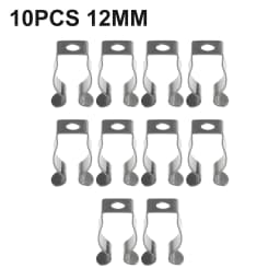 10pcs Heavy Duty Narrow Base Tool Spring Terry Clips Heavy Duty Tool Storage Hangers For Garages Sheds Hardwares