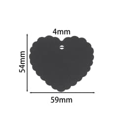 20pcs/Lot Love Kraft Paper Blank Tag Gift Display Packaging Labels for DIY Jewelry Label Wedding Gift Decorating Tag 