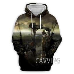 New Fashion Stalker Game 3D Printed Clothes Streetwear Men Hoodies Sweatshirt Fashion Hooded Long Sleeve Pullover Tops