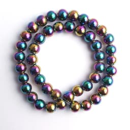 14K Gold Plated Natural Hematite Irregular Shape Loose Spacer Beads for Jewelry Making DIY Gorgeous Bracelets Necklace Earrings