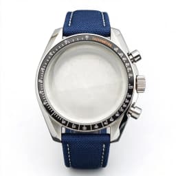 39.7mm Case Watches Metal Case Fits VK63 Movement Accessories Sapphire Glass Equipped With Bezel And Strap VK63 Dial