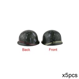 Military Printed Hats Building Blocks Army Helmets Camo MOC Soldiers Helmets Accessries educational Brick
