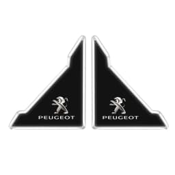 2Pcs Car Door Corner Protector Stickers Decoration For New Peugeot 206 208 207 3008 308 2008 107 508 607 106 406 407 307 301 408