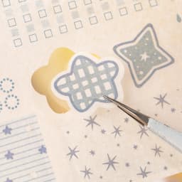 Cute Cartoon Grid Theme Die Cut Stickers Book - 18/36 Sheets Handmade Dairy Stickers Decorative Scrapbooking Japanese Stationery