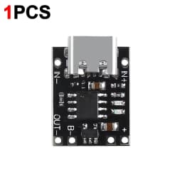 1-20Pcs TP4056 3.7V Lithium Battery Charging Discharging Board With Protection Type-C USB Type C Li-ion Battery Charging Board