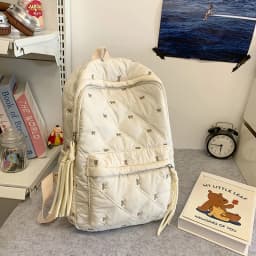 New Large Capacity Children's School Backpack Lightweight Bow Students Schoolbag School Bags Boys Girls Tutoring Bag Laptop Bag