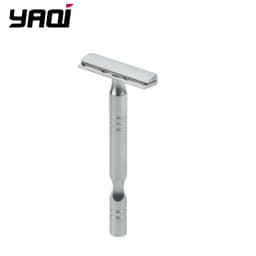 Razor YAQI Matte Chrome Color AC Blade Excalibur Single-edged Mens Shaving Safety Razor Collectibles Beard shaver