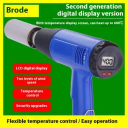 Portable PVC Capsule Heat Shrinker, Adjustable Handheld Heat Shrink Gun Wine Bottle Wrap Machine,Shrinking Sealing Machine