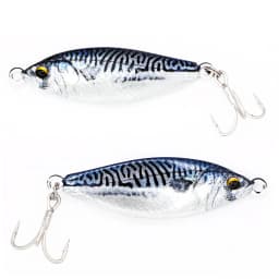B&U Metal Jig Spinner Spoon Bait Sinking 3D Eye Color Laser Spinning Gear Luring Cast Fishing Tackle Blade Hook Pesca VIB Lure