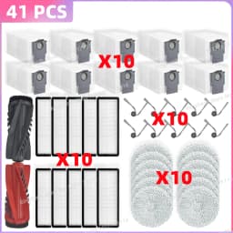 Fit For ( Roborock Qrevo Curv / S5V / S5X / 5A1 / 5XC / 5AE / CurvC / Qrevo C / Qrevo C Pro ) Parts Brush Filter Mop Cloth Bag