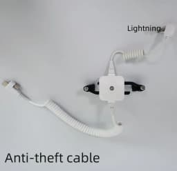 Mobile Phone Burglar Alarm System Display Stand Cellphone Security Anti Theft Holder With Clamp For Retail Phone Shop