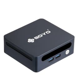 SOYO Mini PC Y5 Power Intel Core I7 8th Gen CPU 16GB DDR4 512GB SSD Windows 11 Pro Mini Desktop Computer WiFi5 BT4.2 Dual 4K Display Gigabit RJ45 LAN USB3.0 Mini for Home Office