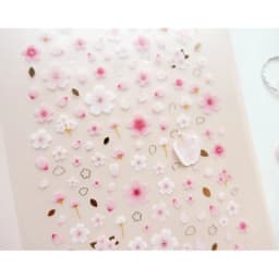 Korean Import Suatelier Brand Sonia Mini Sakura Nail Stickers  DIY Scrapbooking Diary Stationery Stickers Supplies