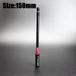 Impact Magnetic Extension Rod 60/75/100/150mm Power Drill Bits Holder 1/4" Hexagon Rust Resistant Screwdriver Hardware Tools Kit
