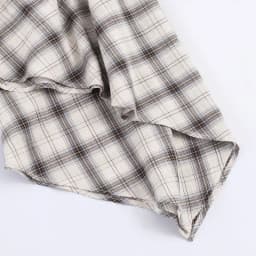 TFAFXY 2026 Spring New Women Chic Elegant Plaid Asymmetry A- Line Skirts For Women High Street Casual Holiday Skirt Y2K