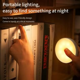PIR Motion Sensor LED Night Light USB Rechargeable Bedroom Night Lamp Kitchen Cabinet Wardrobe Lamp Stairs Hallway Closet Lights