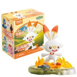 BLOKEES Pokemon Figure Pikachu Bulbasaur Squirtle Charizard Eevee Ceruledge Greninja Action Figure Toys Collect Christmas Gift