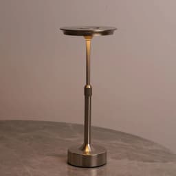 Aluminum Alloy Rechargeable Touch Table Lamp Telescopic Decorative Lamp LED Night Light Infinite Dimming Atmosphere Bedside Lamp