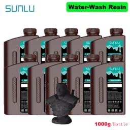 SUNLU 10KG Standard / Water-Wash / Water Wash ABS LIKE 3D Resin 1KG/Bottle 405nm UV Resin For Most SLA/DLP/LCD 3D Printer 1kg
