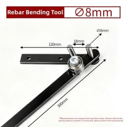 Manual Rod Bender For Mini Tubing Bender Hand Bender Bending Tool For Bending 1mm To 6mm Steel Rods 10mm Aluminum Copper Rods